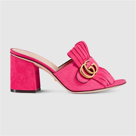 tacchi gucci rosa